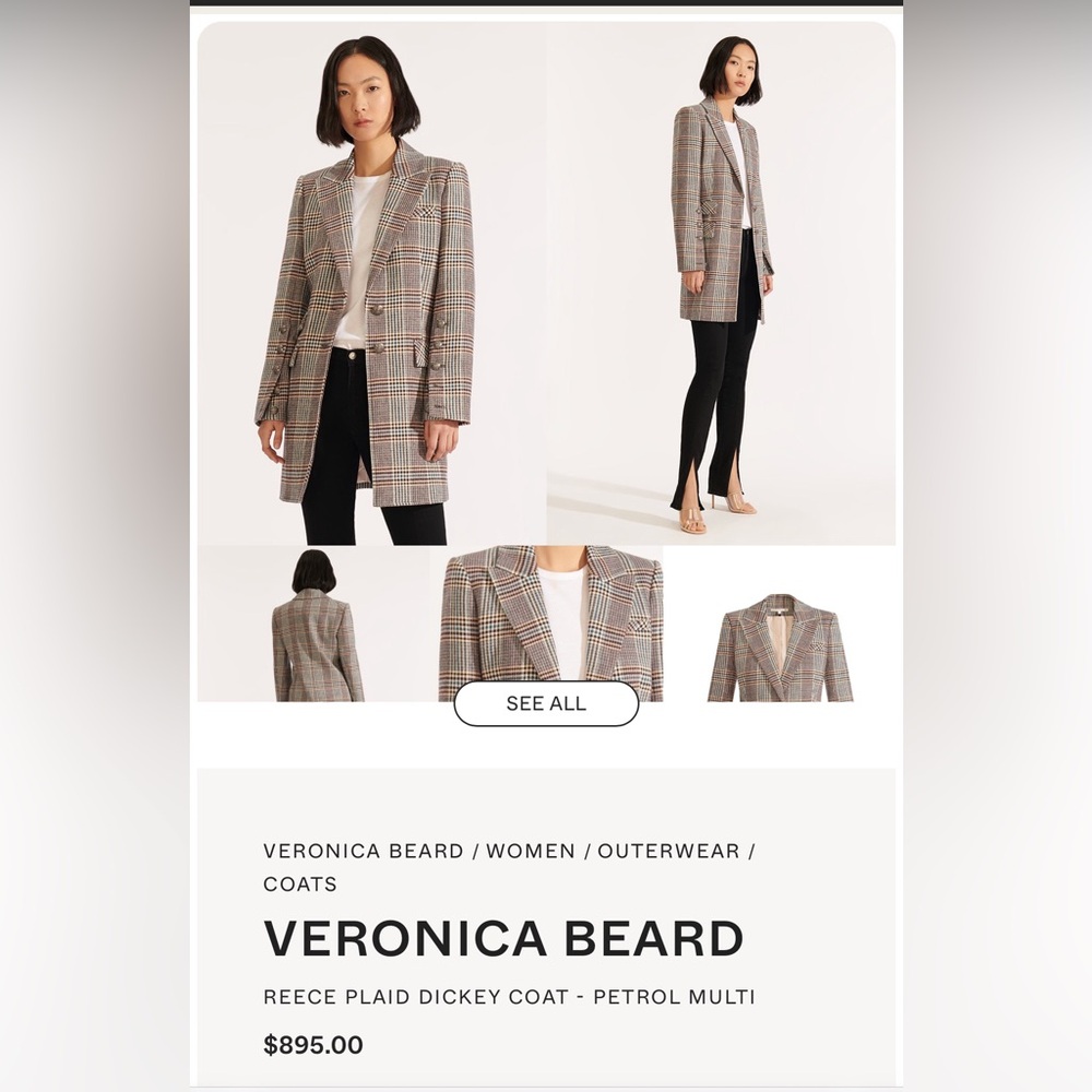 BRAND NEW VERONICA BEARD JACKET XS-S